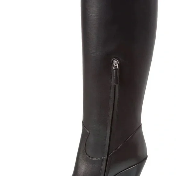 Michael Kors Collection Gwen Black Western Tall Boot 38 - Picture 12 of 12